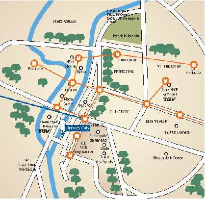 Close-up Map